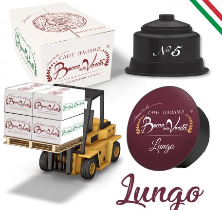 Lungo - by PALLETS of 10 boxes x 10 capsules DOLCE GUSTO