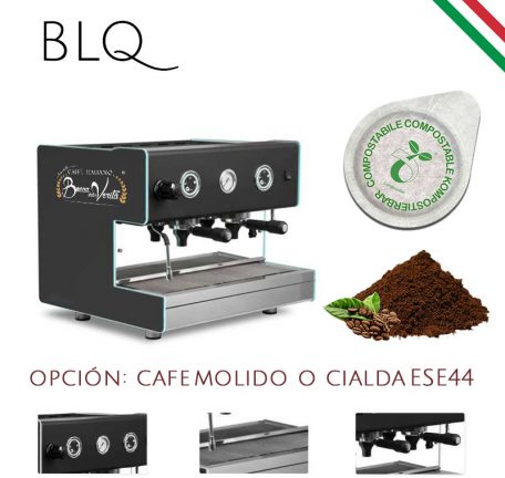 BLQ Industrial Coffee Maker ground coffee